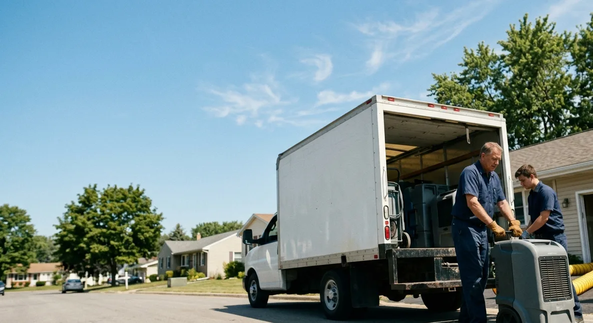 Water Damage Cleanup in Blandinsville, IL near me